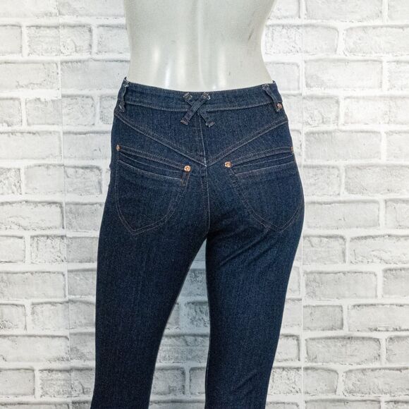 Judi Rosen NY Women's High Rise indigo cotton Stretch Skinny Jeans size 26 - Picture 9 of 15